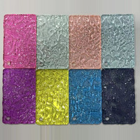 Aulen New Pattern Water Line Feuille acrylique texturée