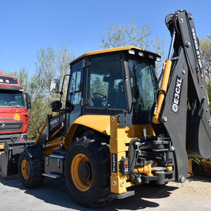 Muestra de Carga de Retroexcavadora de Ruedas 4x4 para Venta al por Mayor, Mini Tractor, Pequeña Excavadora de Orugas, Retroexcavadora - Product Image 6