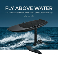 Produit phare du fabricant : Planche de surf hydrofoil électronique de course Hydrodynamic Midnight, équipement de sport nautique