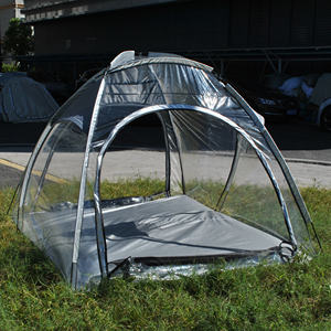 Tente de sport avec sac de transport, tente <span class=keywords><strong>bulle</strong></span> transparente instantanée résistante aux intempéries pour la pêche, le camping, et le visionnage d'événements sportifs - Product Image 6