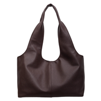 Sac fourre-tout hobo en cuir PU souple argenté, grande capacité, sac à main pour le shopping et les voyages
