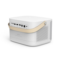 Projecteur domestique WWT.F8STV, prend en charge la résolution 1080P et 8K, 1650 lumens ANSI, Google TV intégré, Android 11.0, haut-parleur intégré