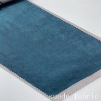 Tissu en suède enduit durable pour canapé, chaise, mobilier et décoration intérieure