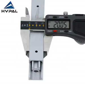 HVPAL Offre spéciale Glissières de tiroir robustes de 10 pouces à 3 couches pour meubles Glissières de tiroir en aluminium à pousser pour ouvrir - Product Image 1