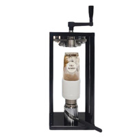 Nouvelle machine à sceller les canettes réglable en hauteur pour thé aux perles, jus, soda, bière, café – Scelleuse de canettes