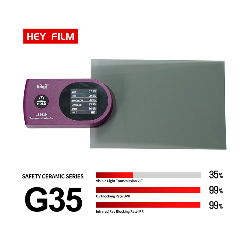 Taux de transmission visuelle (VT) 35 %