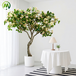 Plante artificielle de <span class=keywords><strong>bougainvillier</strong></span> simulée à couleurs vives et changeantes <span class=keywords><strong>en</strong></span> <span class=keywords><strong>pot</strong></span>, fleurs et arbres artificiels pour la décoration du salon - Product Image 1