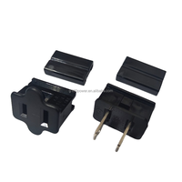 Adaptor steker Cepat elektrik kualitas terbaik SPT-1 kawat risleting steker pria Snap On colokan vampir hijau tua