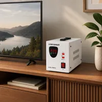 Stabilisateur d'appareils électroménagers 1500VA-3000VA, régulateur de tension automatique pour réfrigérateur, téléviseur, ordinateur avec protection contre les surtensions