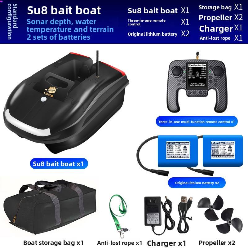 Modèle de terrain noir Su8 standard-5200mAh*2