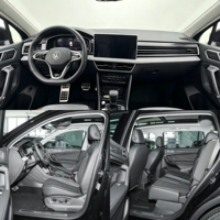 Premium 2021 pour Tiguan L 380TSI R-Line L2 Assist Toit ouvrant panoramique 4x4 SUV d'occasion allemand Sièges en cuir Phares à LED Tactile