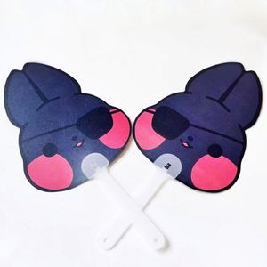 Nouveaux mini-ventilateurs Kpop personnalisés en plastique transparent, mignons, portables, double face, mini-ventilateurs en plastique, mini-picket Kpop - Product Image 2