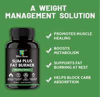 Comprimés détox naturels Winstown pour la perte de poids, capsules amincissantes, meilleures pilules minceur, comprimés brûleurs de graisse personnalisés Fit Slim Plus.