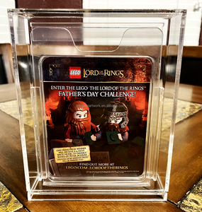 Tùy chỉnh Acrylic Hobbit mini hình sdcc hiển thị trường hợp Acrylic đóng cửa bảo vệ trường hợp truyện tranh bộ sưu tập hộp hiển thị - Product Image 2