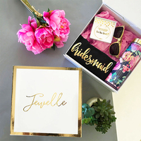 Boîte à cadeau magnétique pour mariage, fabricant chinois, personnalisé, livraison gratuite