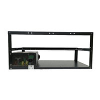 Rack de minage MicroATX de taille moyenne avec prise en charge de la carte mère ATX, conception ouverte pour les cartes graphiques
