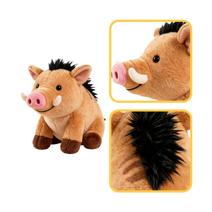 Regalo para niños, Animal <span class=keywords><strong>de</strong></span> <span class=keywords><strong>peluche</strong></span> Súper suave, <span class=keywords><strong>peluche</strong></span> <span class=keywords><strong>de</strong></span> jabalí salvaje, juguete creativo <span class=keywords><strong>de</strong></span> simulación, muñeco <span class=keywords><strong>de</strong></span> <span class=keywords><strong>peluche</strong></span> <span class=keywords><strong>de</strong></span> jabalí - Product Image 2