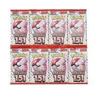 Boîte de boosters japonaise Pokémon 151 SV2a, cartes à collectionner, anime, anglais, français, DPPed, coffret cadeau pour collectionneur, étui de présentation, ensemble de collection