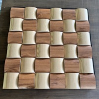 Panneau acoustique 3D de qualité professionnelle, forme géométrique, panneau acoustique en fibre de polyester pour l'atténuation du son