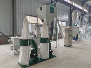 Prix promotionnel 1-2T ligne de machine de fabrication de granulés d'aliments pour volailles/machines de traitement d'aliments pour animaux/ligne de production d'aliments pour volailles - Product Image 3