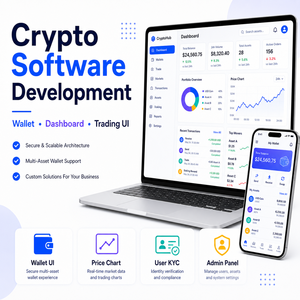 Software de Criptomonedas Personalizado, Desarrollo de Software para Negocios, Desarrollo de Software de IA, Servicios de Desarrollo de Software, Soluciones - Product Image 2