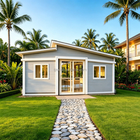 Casa Móvil Prefabricada de 2, 3 y 4 Dormitorios, Casa Pequeña Plegable Tipo Villa de 20 y 40 Pies, Casas Contenedor Modulares Expandibles
