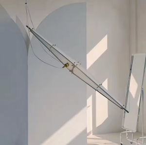 Zèle Éclairage Escalier minimaliste bar Restaurant Suspension Lumière lustres design moderne pour salon - Product Image 5