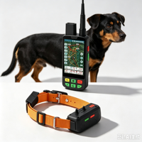 Collier GPS pour chien de qualité arctique pour la chasse - Fonctionnement à -40°C, étanche IP68, compatible Android et Beidou, antichoc remplaçable