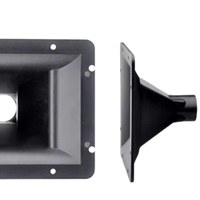 Haut-Parleur Tweeter Piézo Buzzer en Gros, Haut-Parleur Circulaire à Pavillon, Noyau de Corne, Embouchure à Vis, Accessoires de Haut-Parleur en Plastique
