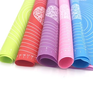 Wholesale Bakeware <b>Rolling</b> Tools Silicone <b>Rolling</b> Dough <b>Mat</b> Non-slip Easy Cleaning Pure Silicone <b>Mat</b> for Cook - Product Image 3