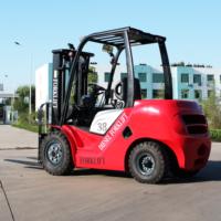 Chariot élévateur diesel HXT CPC-38, 3 tonnes, 3,5 tonnes, 3,8 tonnes, robuste, industriel, pneus pleins, mât à deux étages, commande assise, livraison gratuite