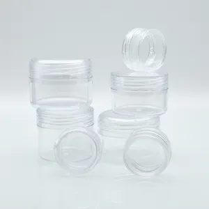 2Ml 2.5Ml 3Ml 5Ml 10Ml 15Ml 20Ml 25Ml 30Ml 2G 20G 25G 30G 2.5G 3G 5G 10G 15G 2 Gram Lippenbalsem containers Clear Plastic Containers