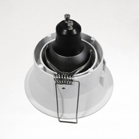 Haute qualité plafond projecteur Mr16 Gu10 Gu5.3 Luminaire Spot lampe support aluminium vers le bas lumière boîtier support pour Gu10 lampe ampoule