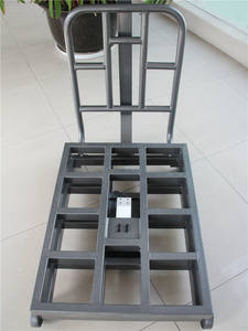 60*80cm 4 바퀴 울타리 500kg 헤비 듀티 전자 플랫폼 무게 규모 가격 - Product Image 4