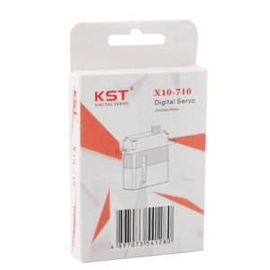 Servo Delgado KST X10 de 9.5KG para Planeador, Avión RC de Ala Fija, Motor Digital sin Escobillas, Cuerpo Metálico, Kit sin Ensamblar - Product Image 4