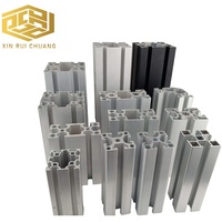 Hitam Anodized 30X60 peralatan industri aluminium Aloi braket Workbench aluminium 30X60 t Slot profil aluminium
