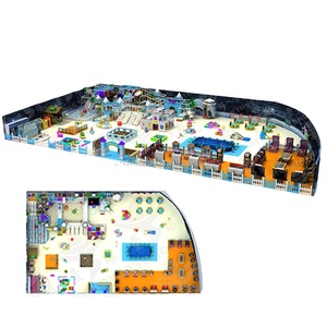 Jungle Gym Play Center Plastic <b>Slide</b> Playground Equipment Soft Play Area Kids <b>Indoor</b> Large Ball Pit - Product Image 6