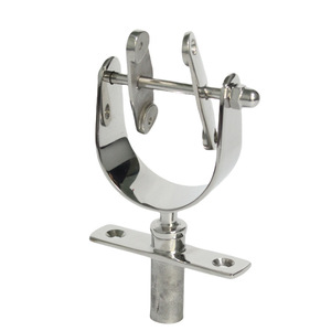 Horquilla de remo de acero inoxidable 304 de 50 mm para embarcaciones de rescate, balsas y yates con montaje Rowlock - Product Image 5
