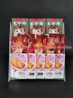 Présentoir de Comptoir de Bureau Transparent Grand Format pour Ventes en Direct, Livres, Revues et Snacks en Sachet, à Niveaux