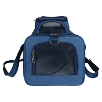 Sac de transport pour animaux de compagnie en tissu respirant et extensible, cationique, à parois souples, pour chat et chien