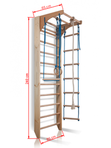 Lm Trẻ Em Trẻ Em Của Leo Núi Tường, Trong Nhà Bằng Gỗ Leo Khung Gỗ Thang Tường Thanh Thụy Điển Tường Thang Nhà Phòng Tập Thể Dục Cho Trẻ Em - Product Image 6