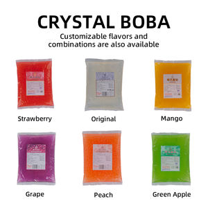 Zonegoing Diy Taro Matcha çilek orijinal Mango hindistan cevizi anında haşhaş Boba kabarcık çay seti ekipmanları süt çay maddeler - Product Image 4