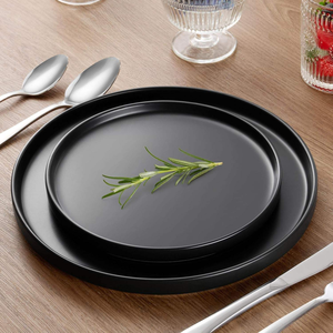 Juego de Vajilla de Porcelana Europea de Alta Calidad, 16 Piezas, Acabado Mate, Cerámica, Vajilla de Piedra, Plato para Cena - Product Image 2