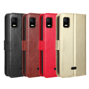 Nouvel étui en cuir PU avec sangle de maintien pour Cricket AT&T <span class=keywords><strong>Calypso</strong></span> 3 (U328AA), étui de protection pour téléphone portable - Product Image 2