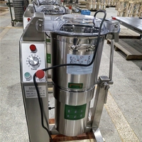 Blender Mixer Vertikal Komersial PF 35 Liter 18L Pemotong Daging Buah Sayuran 110V 220V Pisau Baja Tahan Karat