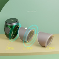 Tombol Gaya Tibet Penghitung Cerdas Tekan dengan Tangan Layar OLED Elektronik Digital Layar Bercahaya Cincin Isi Ulang Pencahayaan Senyap