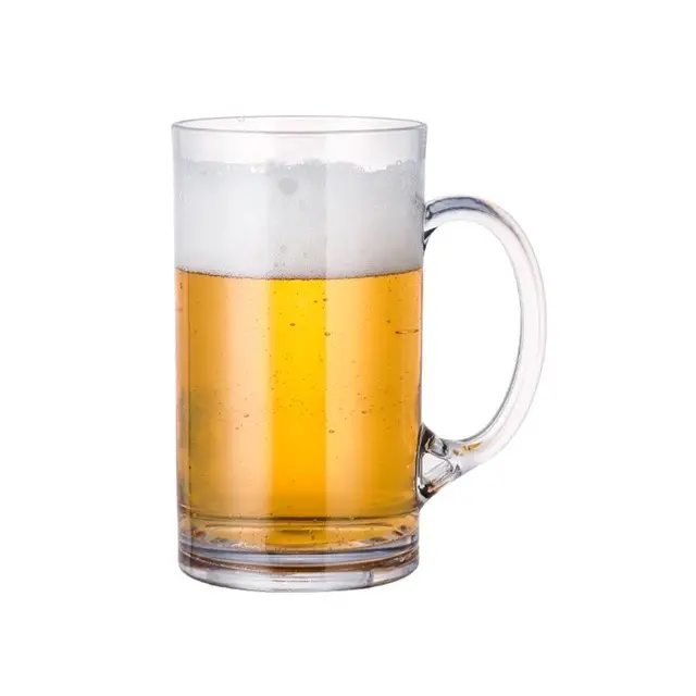 飛散防止ビールジョッキ壊れないアクリル飲用カップジュースグラスミルクシャンパンカップキッチンバーパーティーウォーターカップ