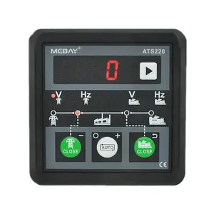 Mebay ATS220 Genset ATS Switch Controller ATS Controle Auto Transferência Switch Dual Power DC 8V-36V Monofásico