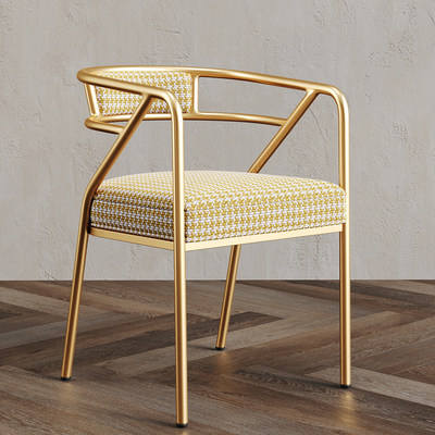 Pied-de-poule jaune doré