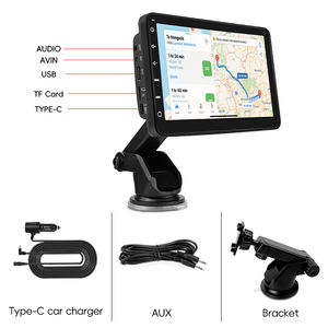 Pantalla Carplay Portátil Universal de 7 Pulgadas de Suministro de Fábrica con Android Auto Inalámbrico para Coche - Product Image 6